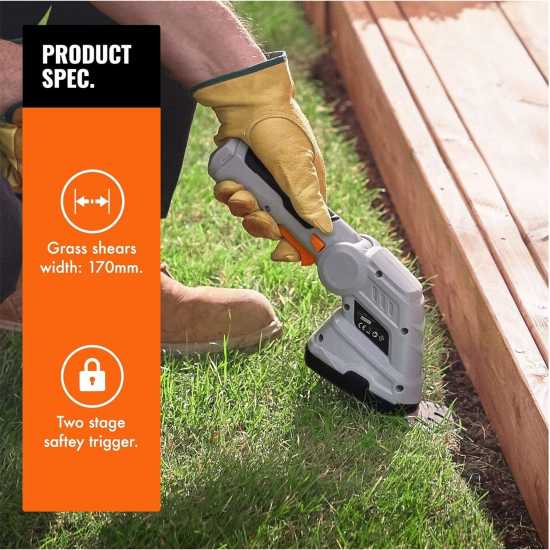 Vonhaus 7.2V 2In1 Grass And Hedge Trimmer Cordless  Градина