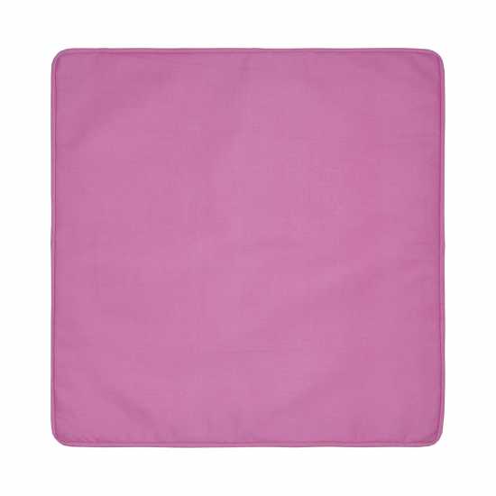 Fusion Indoor Outdoor Plain Dye Water Resistant Cushion Pink Градина