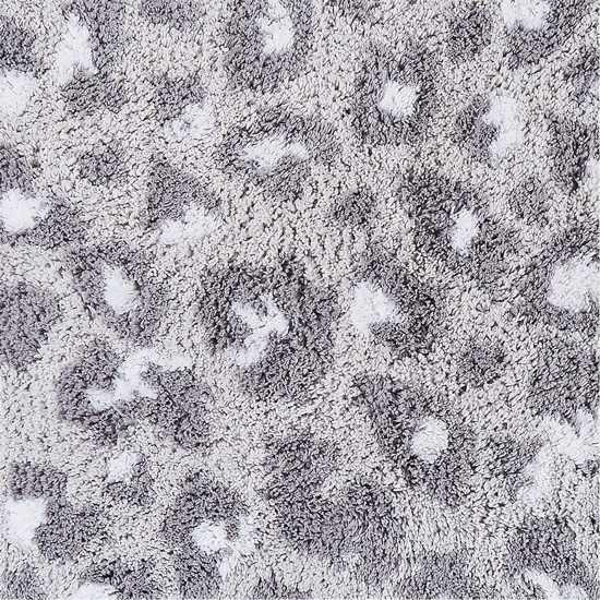 Fusion Animal Print 100% Cotton Towels & Bath Mats Grey Хавлиени кърпи