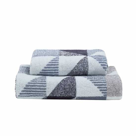Fusion Hendra Jacquard Hand And Bath Towels Monochrome Хавлиени кърпи
