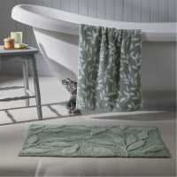 Sandringham 100% Cotton Towels And Bathroom Mats Sage Green Хавлиени кърпи