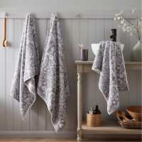 Aveline 100% Cotton Towels And Bath Sheets Grey Хавлиени кърпи