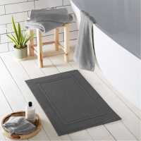 Abode Eco Bci Cotton Towels And Bathroom Mats Grey Хавлиени кърпи