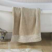 Lacie Zero Twist Cotton Towels And Bath Sheets Natual Хавлиени кърпи