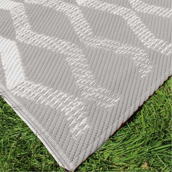 Fusion Rico Outdoor Rug - Water And Uv Resistant Grey Градина