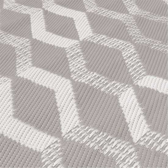 Fusion Rico Outdoor Rug - Water And Uv Resistant Grey Градина