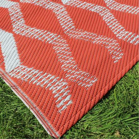 Fusion Rico Outdoor Rug - Water And Uv Resistant Terracotta Градина