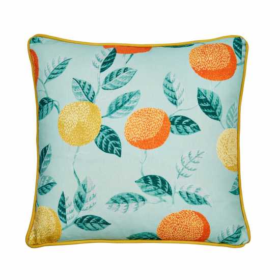 Painted Botanical Fruits Indoor Outdoor Cushion  Градина
