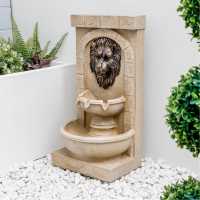 Solar Water Feature - Lion Head Fountain  Градина