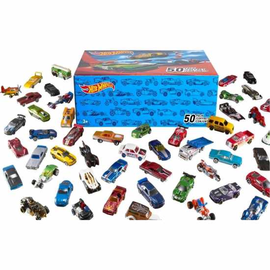 Mattel Hot Wheels 50 Pack - Assortment  Подаръци и играчки