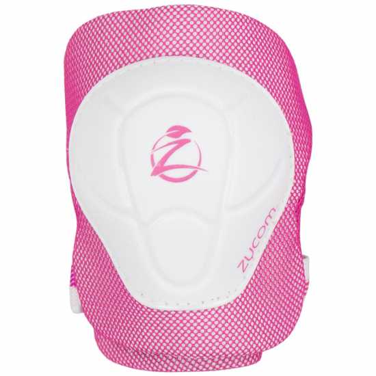 Zycom Combo Protection Set - Knee, Elbow & Wrist Pink / White Скейтборд
