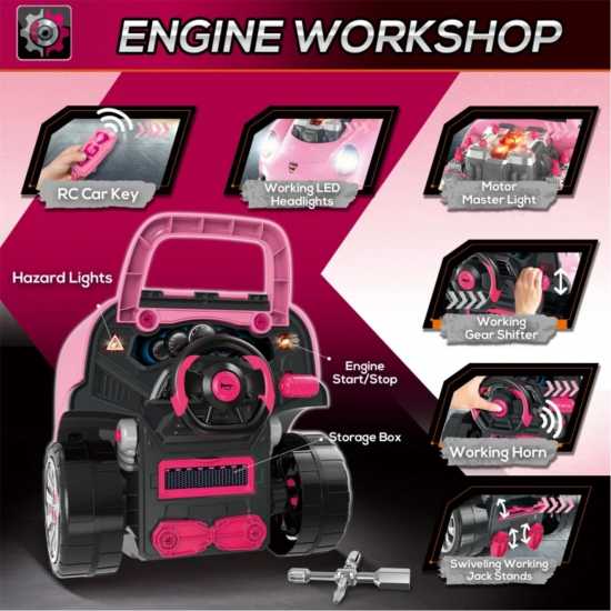 Kids Engine Workshop Pink Подаръци и играчки