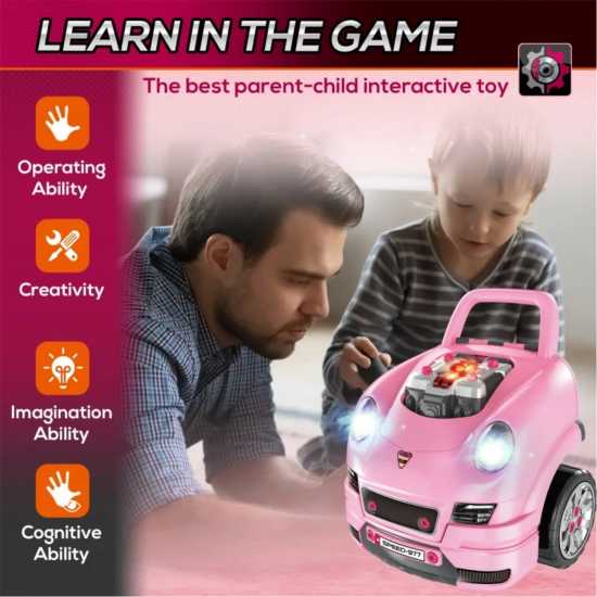 Kids Engine Workshop Pink Подаръци и играчки