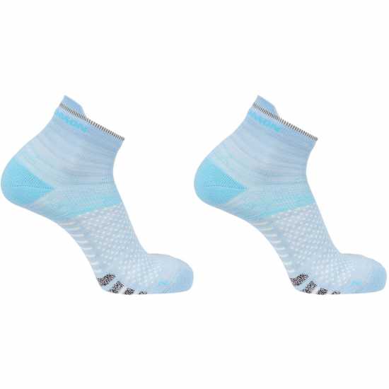 Salomon Predict Quarter 2 Pack Running Socks Womens  Дамски чорапи