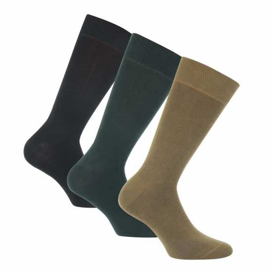 Lyle And Scott 3 Pack Of Eagle Embroidery Socks  