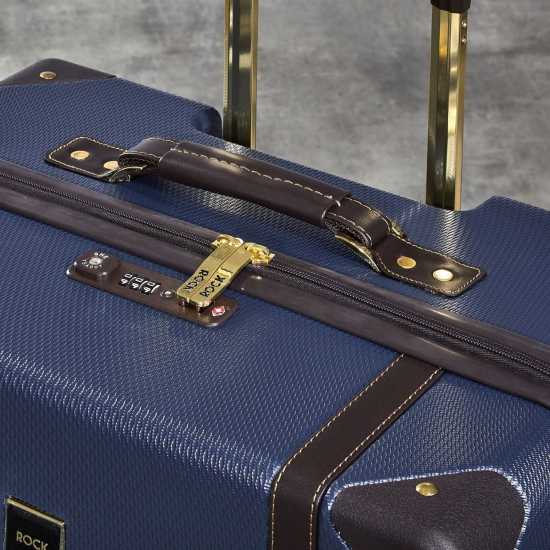 Rock Vintage Suitcase Medium Navy Куфари и багаж