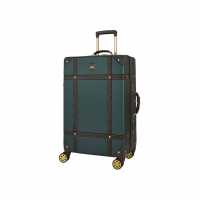 Rock Vintage Suitcase Large Emerald Green Куфари и багаж