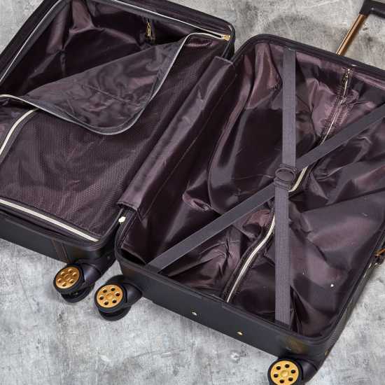 Rock Vintage Suitcase Small Black Куфари и багаж
