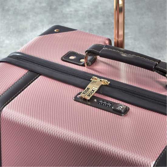 Rock Vintage Suitcase Small Rose Pink Куфари и багаж