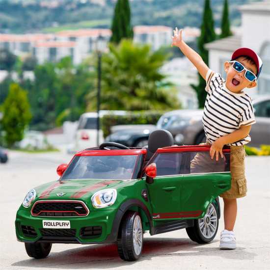 Mini Countryman 12 Volt Premium Car With Rc-Green  Подаръци и играчки