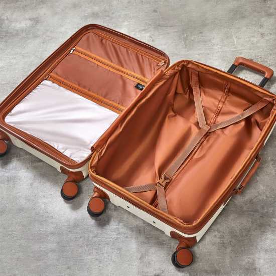 Rock Carnaby Suitcase Medium Cream Куфари и багаж