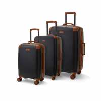 Rock Carnaby 3Pc Set Suitcases Black Куфари и багаж