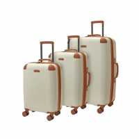 Rock Carnaby 3Pc Set Suitcases Cream Куфари и багаж