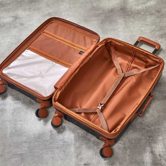Rock Carnaby 4Pc Set Suitcases Black Куфари и багаж