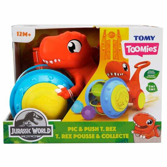 Toomies Pic N Push T-Rex  Подаръци и играчки