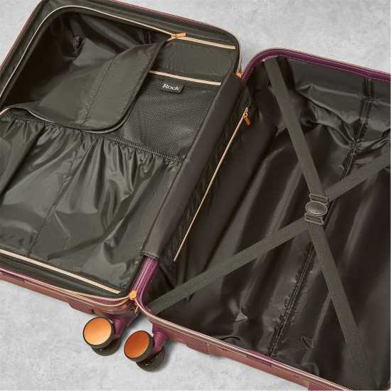 Rock Mayfair 3Pc Set Suitcases Purple Куфари и багаж