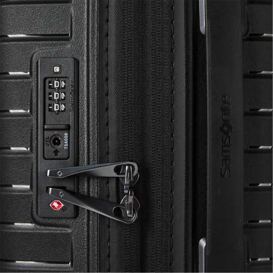 Твърд Куфар Samsonite Hard Suitcase Черно 