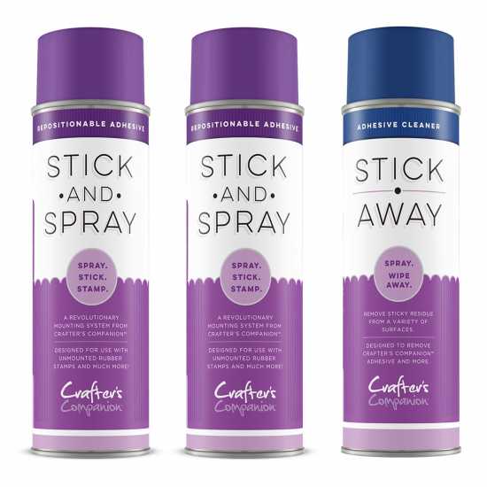 Crafters Companion Stick And Spray/stick Away Kit  - Канцеларски материали