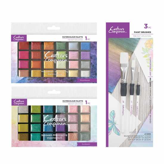 Crafters Companion Shimmer Watercolour Kit