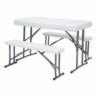 Blow Moulded Picnic Table And Bench Set  Лагерни маси и столове