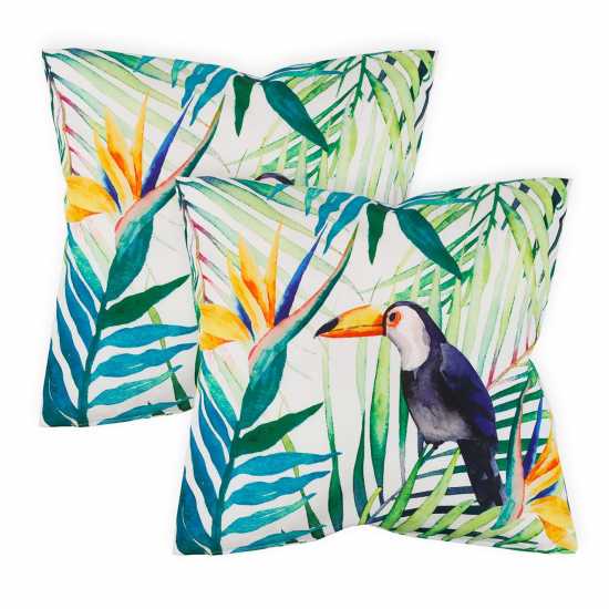 Pair Of Toucan Scatter Cushions  - Градина