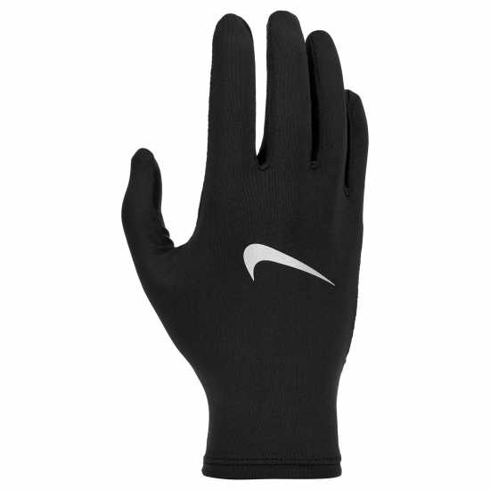 Nike Pacer Gloves Черно/сребро Зимни аксесоари