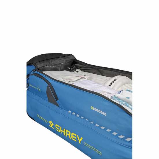 Shrey Legacy Wheelie 150 Holdall Brittany Blue Портфейли