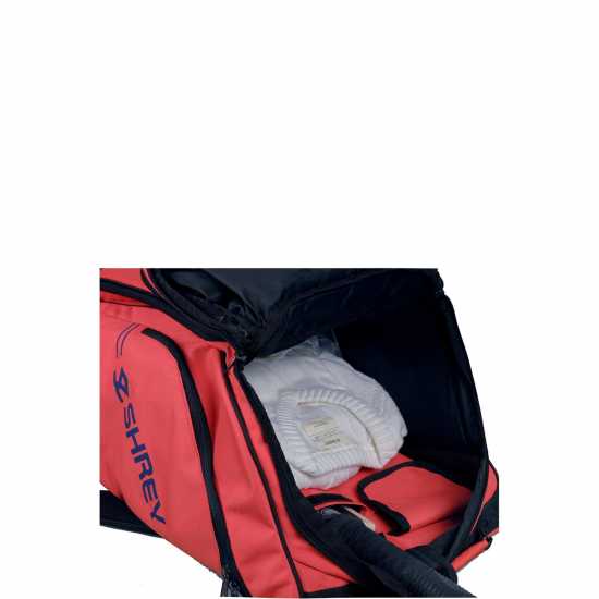Shrey Legacy Duffle Wheelie 80 62 Radiant Red Портфейли