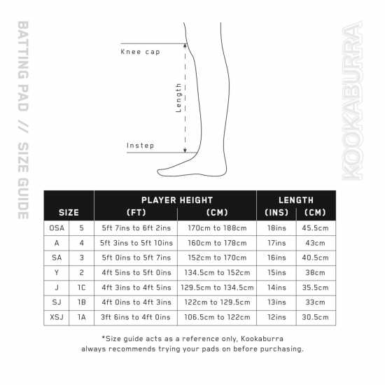 Kookaburra Sport Kahuna 500 Batting Pads - Adult Kookaburra Sport Kahuna 500 Batting Pads - Adult