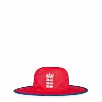 Castore England Cricket Wide Brim Hat Red Шапки с козирка