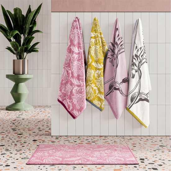 Ted Baker Baroque Towel Dusky Pink Хавлиени кърпи