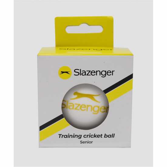 Slazenger High Visibility Leather Cricket Ball Slazenger High Visibility Leather Cricket Ball