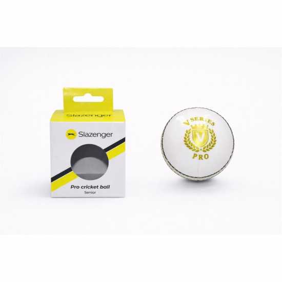 Slazenger High Visibility Leather Outdoor Cricket Ball Slazenger High Visibility Leather Outdoor Cricket Ball