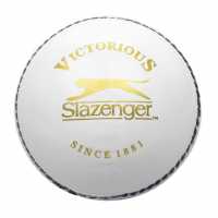 Slazenger League Cricket Ball White Jnr Крикет