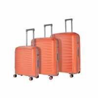 Rock Sunwave 3Pc Set Suitcases Peach Куфари и багаж