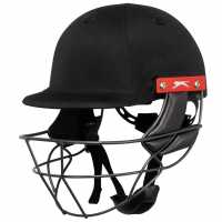 Slazenger V2 Series Cricket Helmet Adults Black Крикет