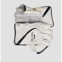 Slazenger Leather Armour Fleece Cricket Gloves Slazenger Leather Armour Fleece Cricket Gloves