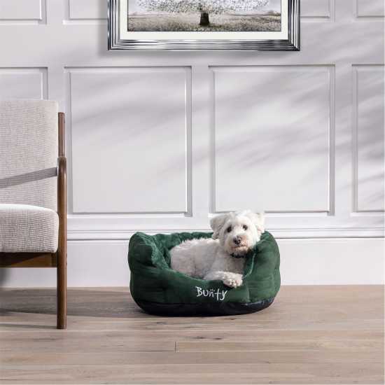 Bunty Polar Dog Bed - Green