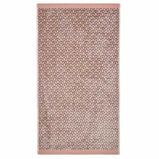 Ted Baker Geo Towel Soft Pink Хавлиени кърпи