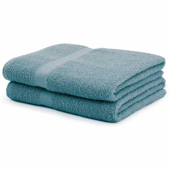 Homelife Pack Of 2 Bath Sheets Denim Хавлиени кърпи